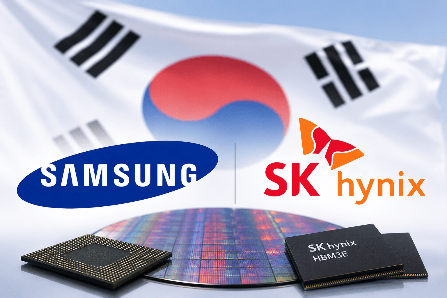 South Korea Unveils Nearly $600 Billion Chip Mega-Plan as Samsung, SK Hynix Race to Meet AI Memory Demand